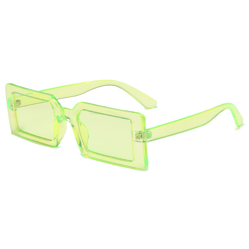 Wholesale Small Square Frame PC Sunglasses